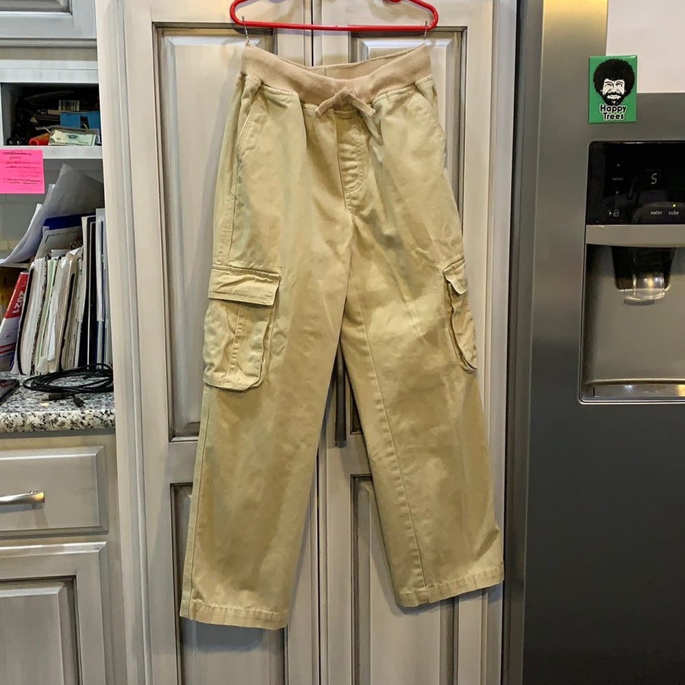 Boys 10 Crazy 8 cargo pants - stretch waist